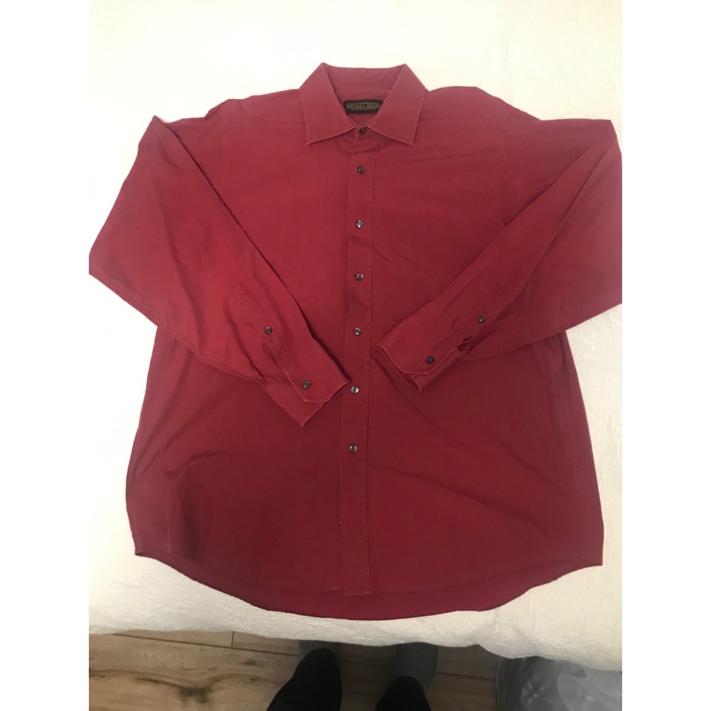 Donald‎ J Trump Signature Collection Men's Button Up Shirt 17 34/35 Regular Fit